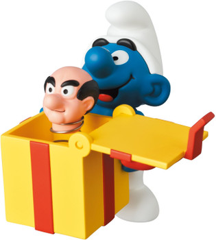 Medicom UDF The Smurfs Series 1 Jokey with Box Figure