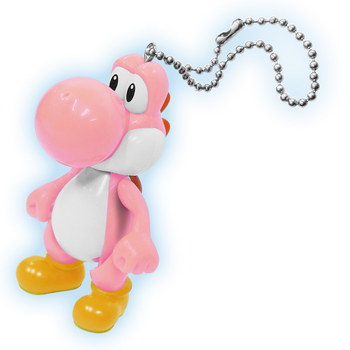 Super Mario Swing Mascot Ver.2 Pink Yoshi