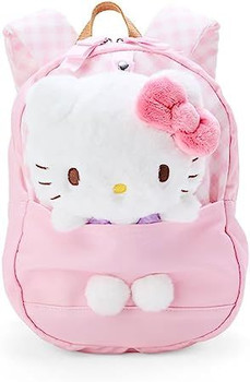Kids Backpack with Plush Toy - Hello Kitty