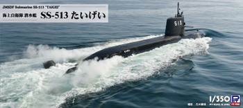 Skywave 1/350 JMSDF Submarine SS-513 Taigei Plastic Model