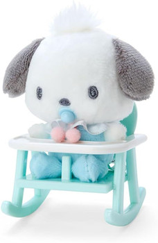 Sanrio Mascot Holder with Baby Chair - Pochacco