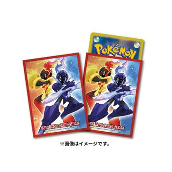 ceruledge card sleeves Premium Gloss Type Stellar Pokémon Card Game | Authentic Japanese Pokémon TCG Sleeves Design exclusive to the Pokemon Center Ceruledge Card Sleeves, Holders &