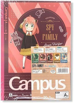 SPY x FAMILY B5 Campus Notebook (Pack of 5)