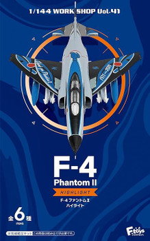 F-toys 1/144 F-4 Phantom II Highlight Miniature Collection 10pcs Complete  Box