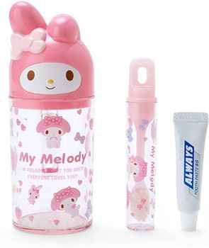 My Melody 三点セット Sanrio Toothbrush & Cup Set My Melody