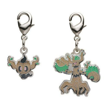 Nationwide Pokedex Metal Charm Set - Phantump Trevenant (708, 709)