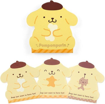 Character Shape Memo Pom Pom Purin