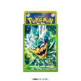 Pokemon Center Original TCG Deck Sleeves Terastallized Ogerpon Green Face