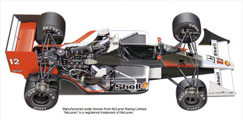 BEEMAX 1/12 Formula Series McLaren MP4/4 1988 World Champion 