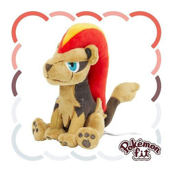 Pokemon Center Original Plush Toy Pokemon Fit Pyroar (Female