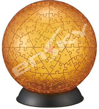 Ravensburger Metallic 540 Piece Earth Puzzleball 3D Complete