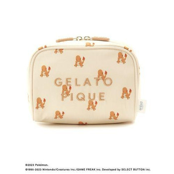 Pokemon Center 【Gelato Pique】 Patterned Pouch Orange