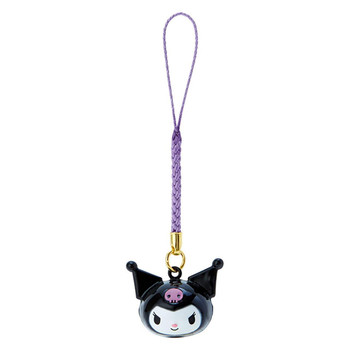 sanrio-kuromi-face-shaped-bell