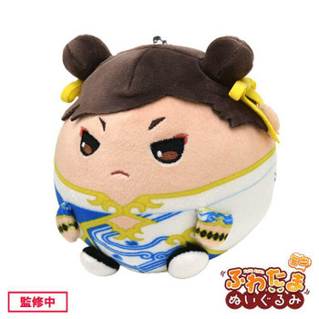 fumitan ちびぬい Fuwatama Plush Toy Mini Chun Li (Street Fighter 6)