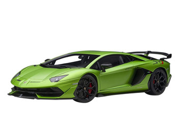 1/18 Lamborghini Aventador SVJ (Matte Green) Finished Model