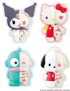 KAITAI Puzzle FANTASY Sanrio Characters Pure Pink Mix 4pcs Box