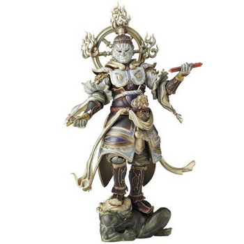 美品 フィギュア 多聞天 REVOLTECH TAKEYA 海洋堂 リボルテックタケヤ】 001EX 多聞天 木調版｜リボルテック｜海洋堂