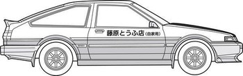 1/10 AE86向け ステッカーセット 1/10 AE86向け ステッカーセット - メルカリ