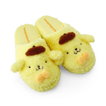 pompomさん Sanrio PomPom Purin Face-Shaped Slippers 25cm 287482