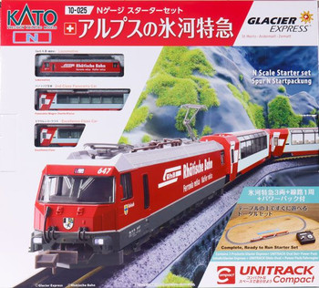 10-025 Alps Glacier Express Starter Set (N scale)
