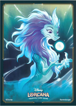 lorcana sisu card Disney TCG Japanese Version Official Sacred Water Dragon Sleeve 65pcs Disney Lorcana Disney Lorcana TCG Sisu Divine