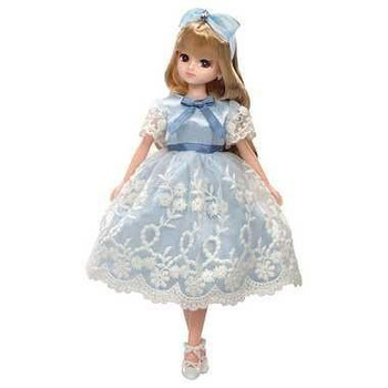 Licca Doll Classical Blue Ribbon