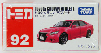 CROWN ATHLETE SERIES ミニカー非売品 Takara Tomy Tomica 92 TOYOTA CROWN ATHLETE 467342 - Plaza Japan