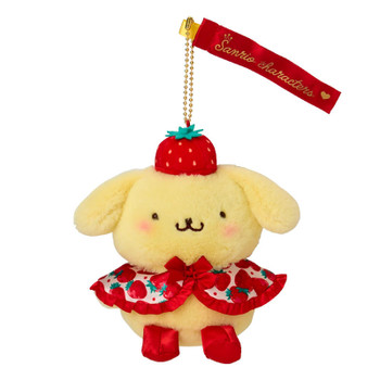 Sanrio Pompompurin Mascot Holder (Ichigo Newspaper 50th
