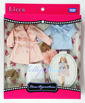 Takara Tomy Licca Doll Bijou Series Dress Set Melty Heart <doll