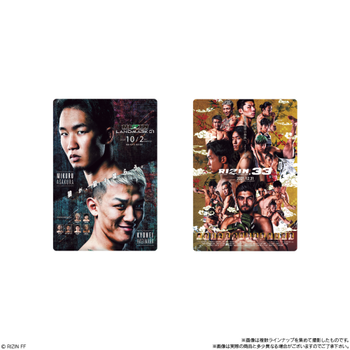 RIZIN Potato Snack Postcard Collection 10pcs BOX