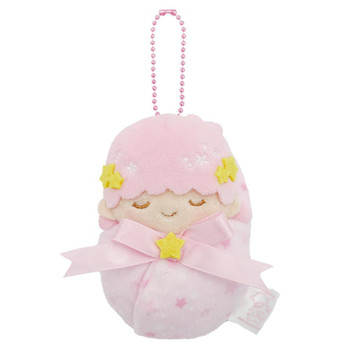 OST Lala In A Swaddle Keychain Little Twin Stars 50th Commemorative Mascot