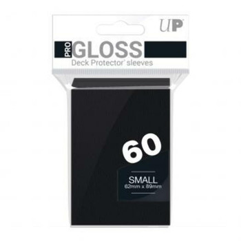 あーこ Ultra Pro Pro-Gloss Small Deck Protector Sleeves Black 60 Count 82964