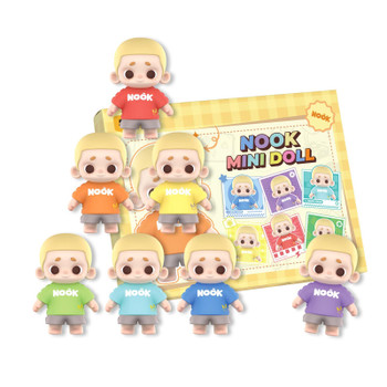 52Toys Nook Minidoll: Rainbow Mini Figure Mini Doll