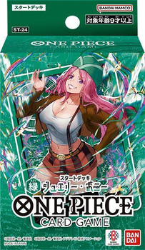 ONE PIECE Card Game Starter Deck Green Jewelry Bonney ST-24