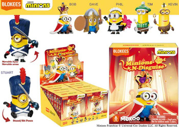 Minions N Disguise Mokoo - Blokees Minions Collection (6 Packs Box)