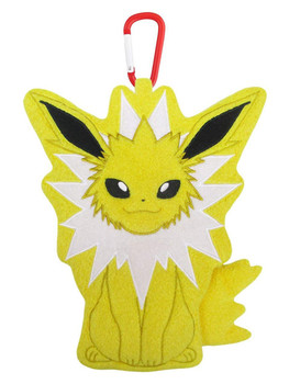 Peluche Pokémon PetaFuwa - Voltali (Jolteon) Taille S - Version Japonaise - Neuve