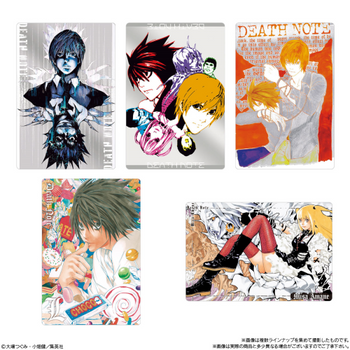 DEATH NOTE Wafers Metallic Card Collection BOX (20pcs)