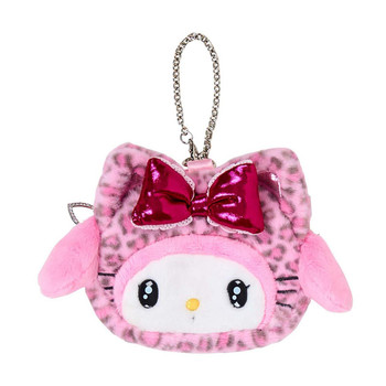 Sanrio My Melody Face Shaped Pouch Gal Neko 283690