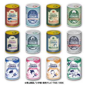 Detective Conan Mitamemo Can Badge 2 Box (12pcs)