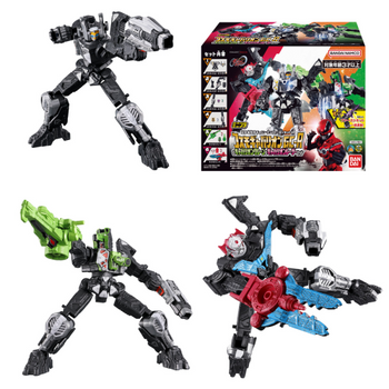 Minipla Super Space Sheriff Gavan Infinity Kit 01 Complete Set