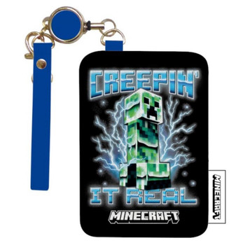 Kcompany Minecraft Reel Attached Pass Case Creeper