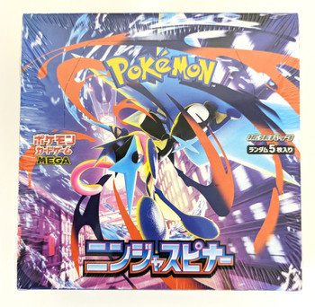 what is msrp for japanese pokemon booster box Pokémon Trading Card Game Ninja Spinner Booster Box Japanese Sealed –  Calipokehouse main image 0