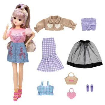 LD-03 Licca Chan One Week Outfit Set
