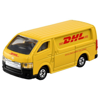 Street scooter DHL ミニカー2台 Tomica No. 102 DHL Delivery Truck Mini Car