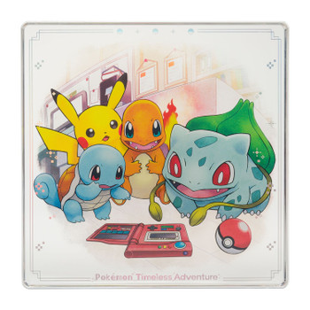 Pokemon Center Original Acrylic Block Pokemon Timeless Adventure Kanto