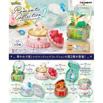 Pokemon Romantic Collection 2 6pcs Complete Box