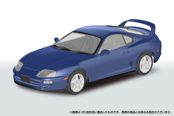 Rakupla Snap Car 1/24 No. 08 BM Toyota Supra JZA80 1996 Blue Mica