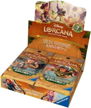 Disney Lorcana TCG Japanese Edition Booster Pack Wilds Unknown To