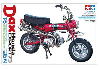 70's HONDA dax made by Tonka日本製2台セット激レア‼︎ 16002 1/6 Dax Honda Export 70 Plastic Model