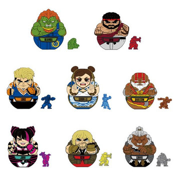 World In Your Pocket Street Fighter 6 Trading Play Set BOX(9pcs)